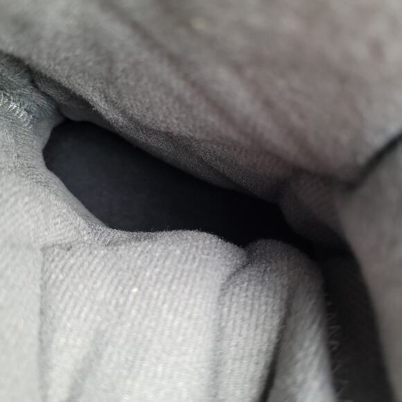 The North Face Winter Lace Up Boots Womens Black Gray Faux Fur Fuzzy Size 8.5 - Picture 13 of 13